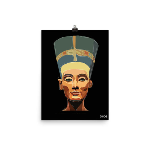 Nefertiti Poster (BLK)