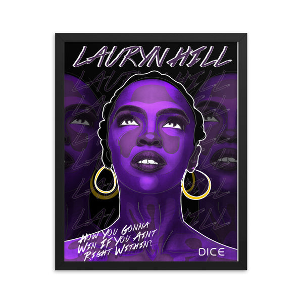 Lauryn Hill Framed poster