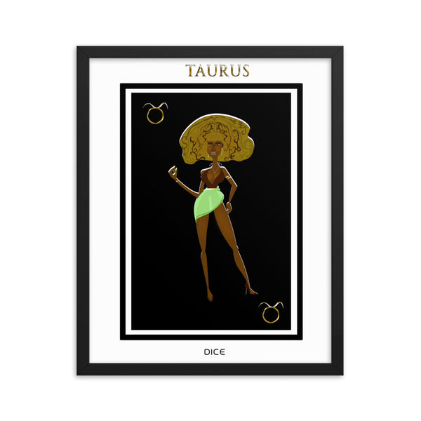 Taurus Framed poster