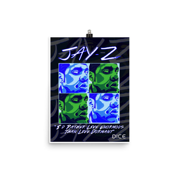 JAY-Z Photo paper poster