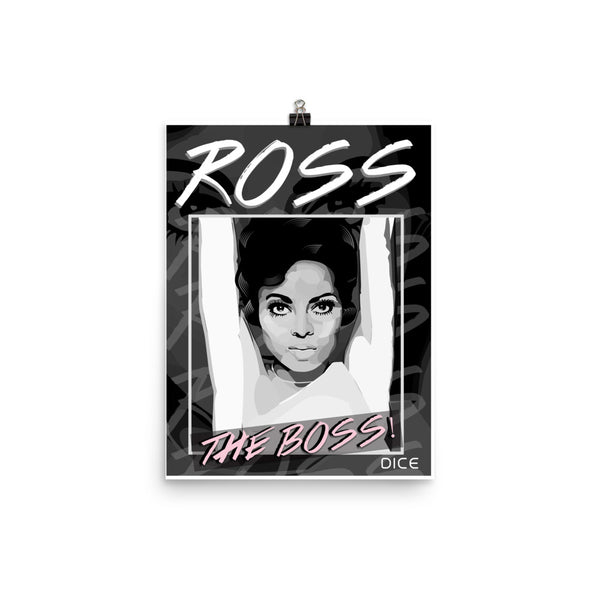 Ross the Boss Photo paper poster