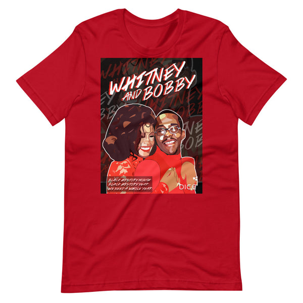 Whitney and Bobby Short-Sleeve Unisex T-Shirt