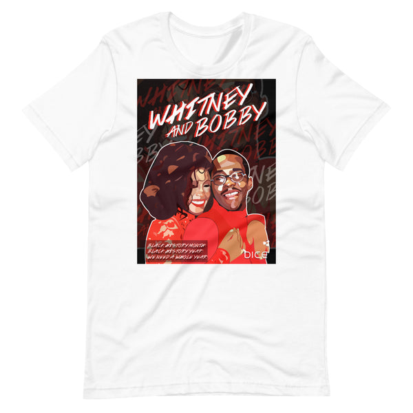 Whitney and Bobby Short-Sleeve Unisex T-Shirt